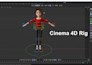 do 3d character rigging in maya, iclone, blender, unity etc